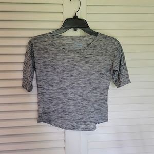 MUDD XS Gray Crop Top